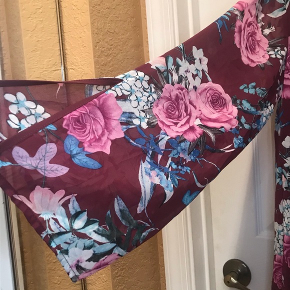 NWT Love Scarlett Long Sleeve Blouse Sz Large - Picture 3 of 7